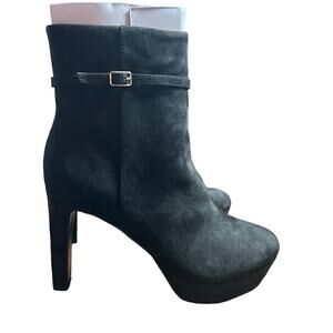 Nine West Gripe 2 Platform Stiletto Heel Modern Elegance Dress Bootie NEW Size 8